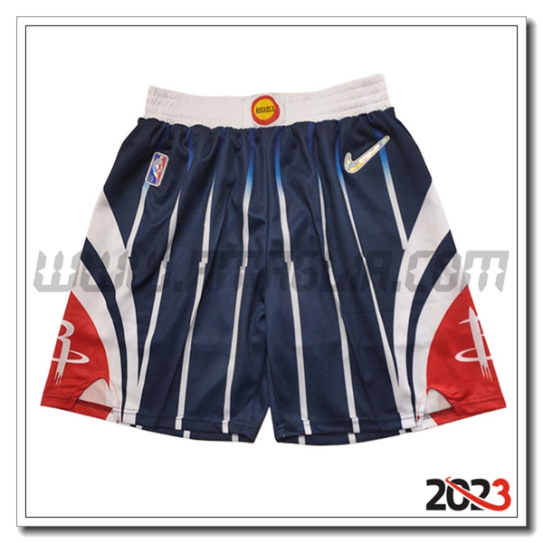 Pantalonicinis NBA Houston Rockets 2023/24 Blu