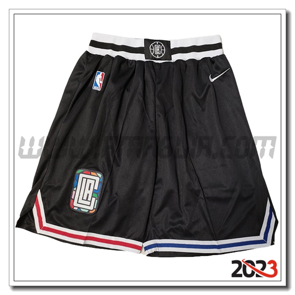 Pantalonicinis NBA Los Angeles Clippers 2023/24 Nero