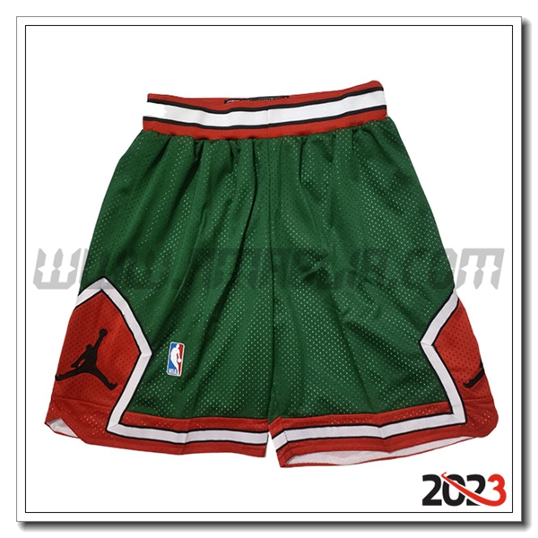 Pantalonicinis NBA Chicago Bulls 2023/24 Verde