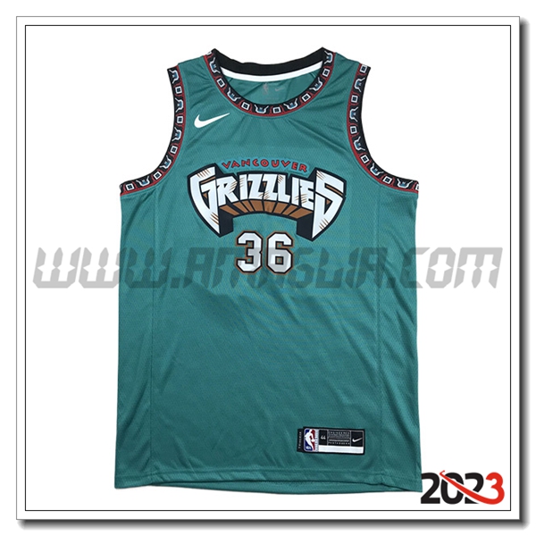 Maglia Memphis Grizzlies (SMART #36) 2023/24 Verde