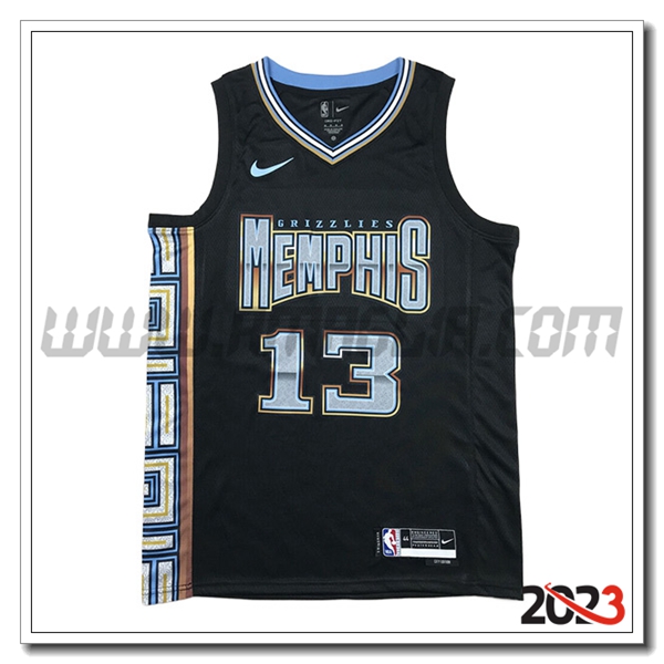 Maglia Memphis Grizzlies (JACKSON JR. #13) 2023/24 Nero