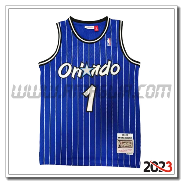 Maglia Orlando Magic (HARDAWAY #1) 2023/24 Blu -02