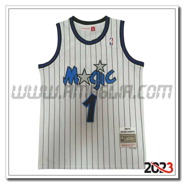 Maglia Orlando Magic (HARDAWAY #1) 2023/24 Bianco -02