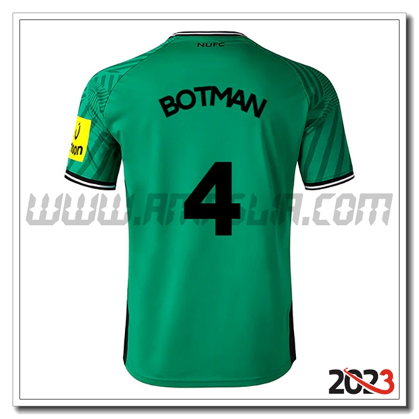 Seconda Maglia Calcio FC Chelsea BOTMAN #4 2023 2024