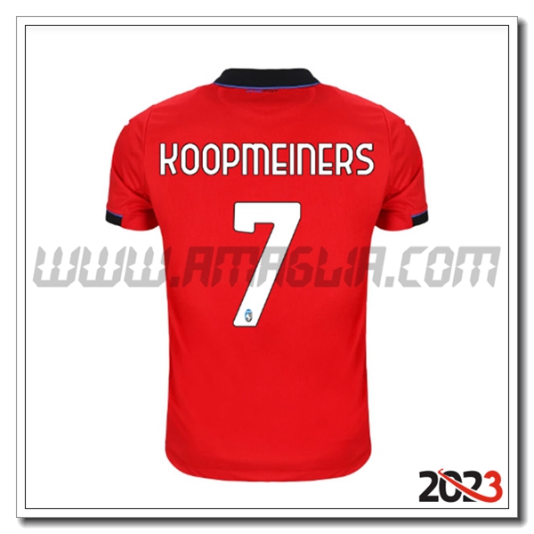 Terza Maglia Calcio Atalanta KOOPMEINERS #7 2023 2024