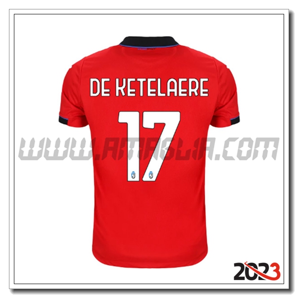 Terza Maglia Calcio Atalanta DE KETELAERE #17 2023 2024