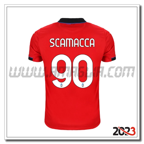 Terza Maglia Calcio Atalanta SCAMACCA #90 2023 2024