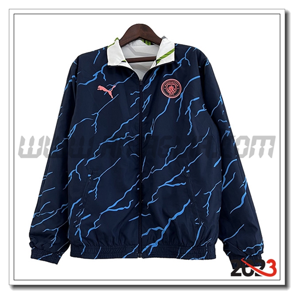 Giacca A Vento Manchester City Blu 2023 2024 -02