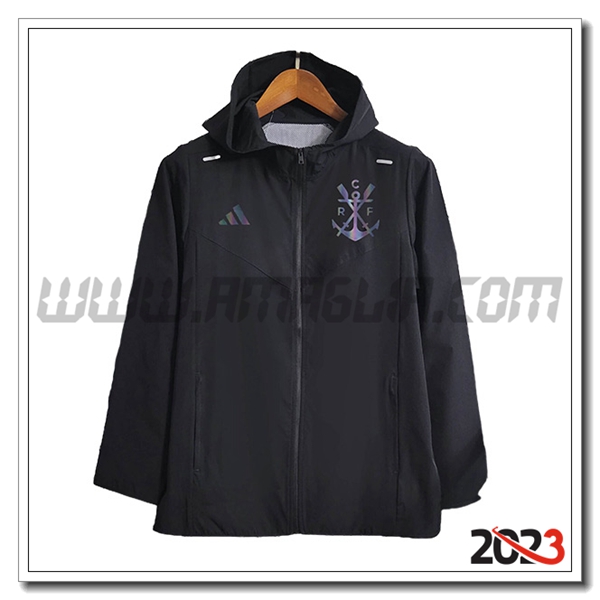 Giacca A Vento Inter Flamengo Nero 2023 2024