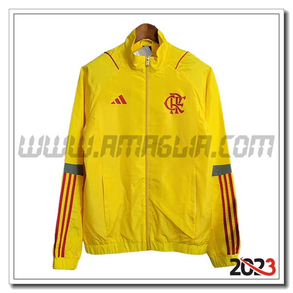 Giacca A Vento Flamengo Giallo 2023 2024 -02