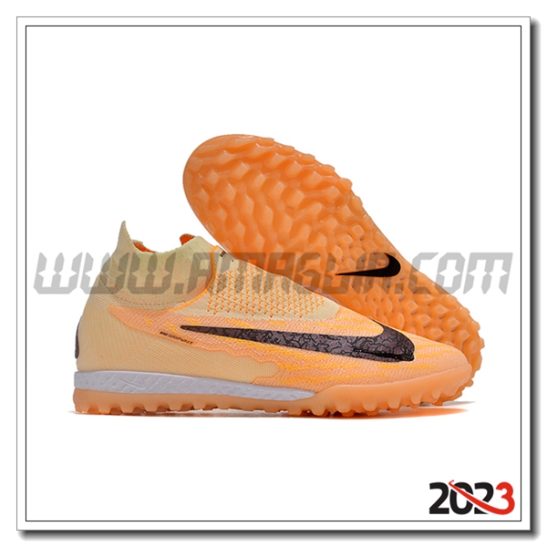 Nike Scarpe Da Calcio Phantom GX Elite DF Link TF Arancia/Nero