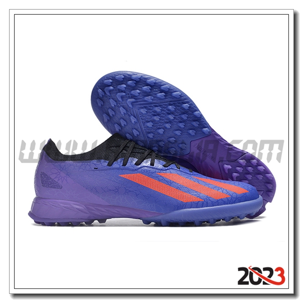 Adidas Scarpe Da Calcio X CRAZYFAST.1 TF BOOTS viola/Rosso