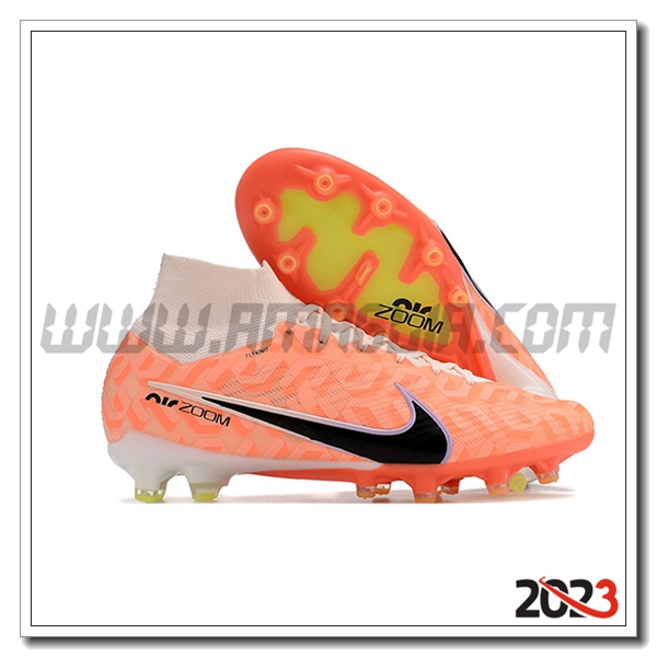 Nike Scarpe Da Calcio Air Zoom Mercurial Superfly IX Elite AG Arancia/Nero