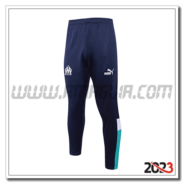 Pantaloni Allenamento Marsiglia blu marina 2023 2024 -02