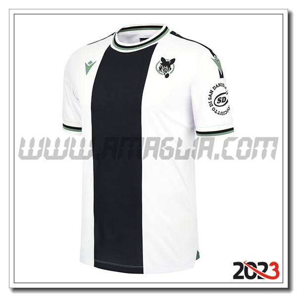 Udinese Prima Maglia Calcio 2023 2024