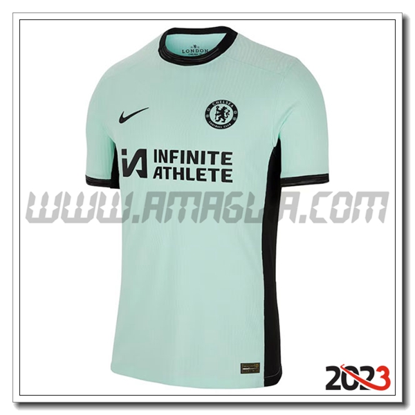 Maglia Calcio FC Chelsea Terza Sponsor 2023 2024