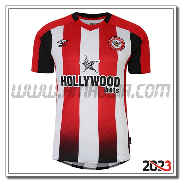 Brentford Prima Maglia Calcio 2023 2024