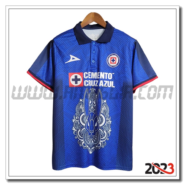 Maglia Calcio Cruz Azul Day Of The Dead 2023 2024 Blu
