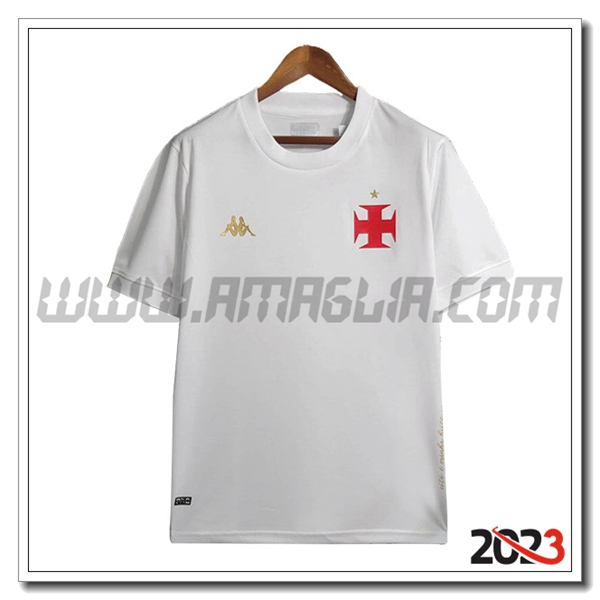 Maglia Calcio Portiere CR Vasco Da Gama 2023 2024 Bianco
