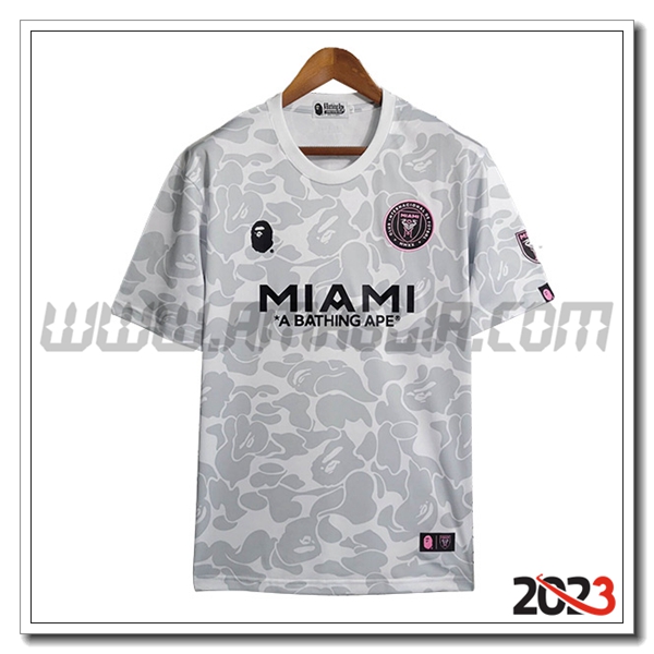 Maglia Calcio Inter Miami CF Edizione speciale 2023 2024 Bianco