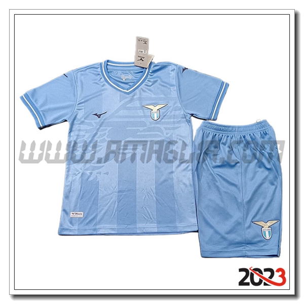 Kit Maglia SS Lazio Bambino Prima 2023 2024