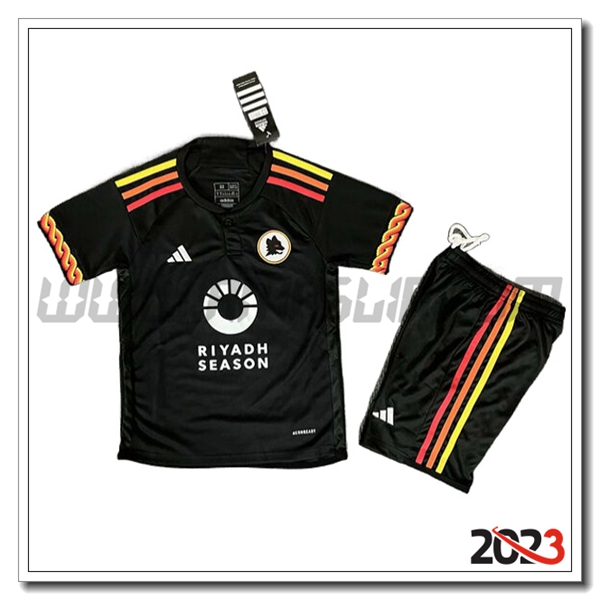 Kit Maglia AS Roma Bambino Terza 2023 2024