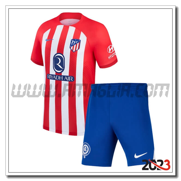 Kit Maglia Atletico Madrid Bambino Prima 2023 2024