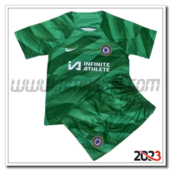 Kit Maglia Portiere FC Chelsea Bambino 2023 2024