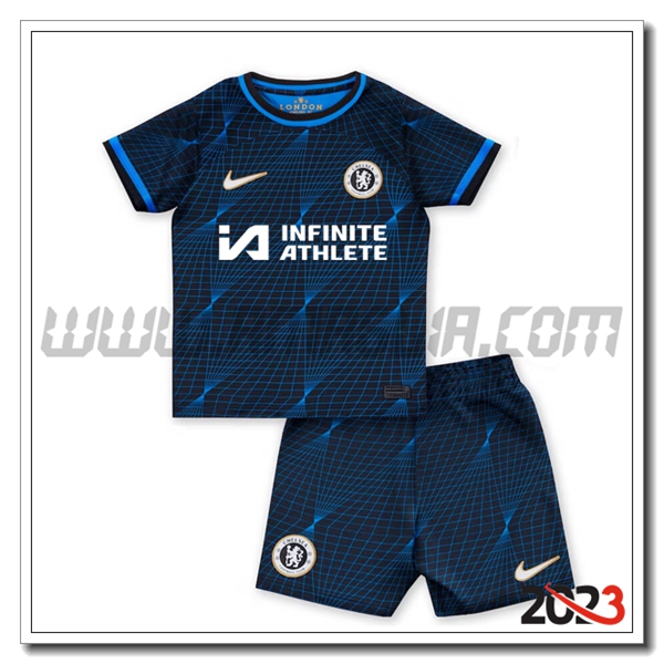 Kit Maglia FC Chelsea Bambino Seconda 2023 2024