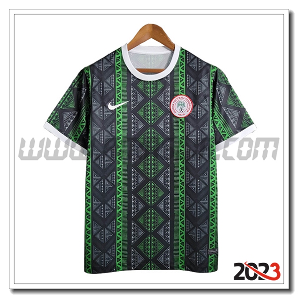 T Shirt Allenamento Nigeria Verde 2023 2024