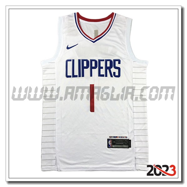Maglia Los Angeles Clippers (HARDEN #1) 2023/24 Bianco