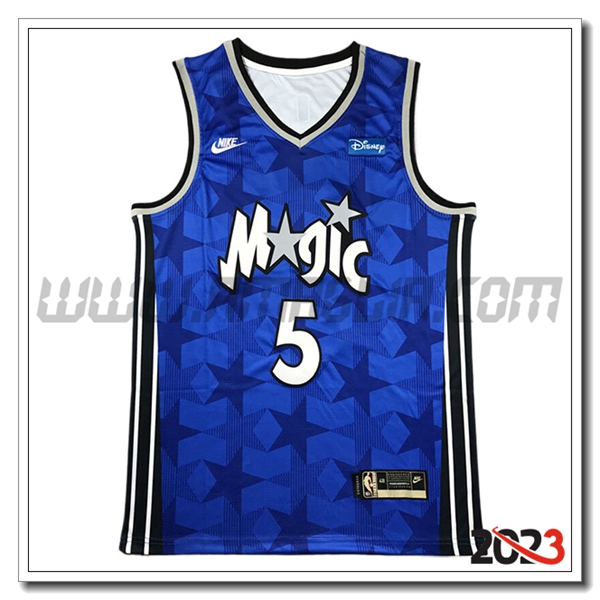 Maglia Orlando Magic (BANCHERO #5) 2023/24 Blu -02