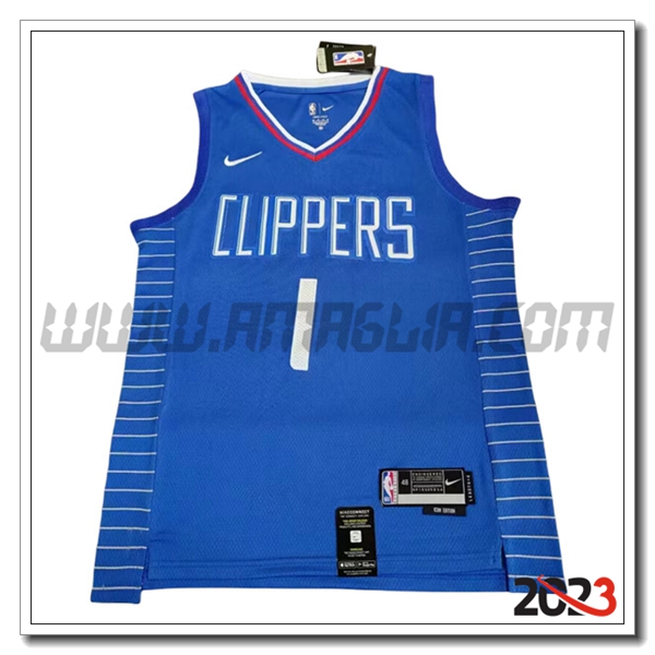 Maglia Los Angeles Clippers (HARDEN #1) 2023/24 Blu