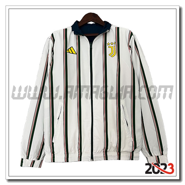 Giacca A Vento Juventus Bianco 2023 2024 -04