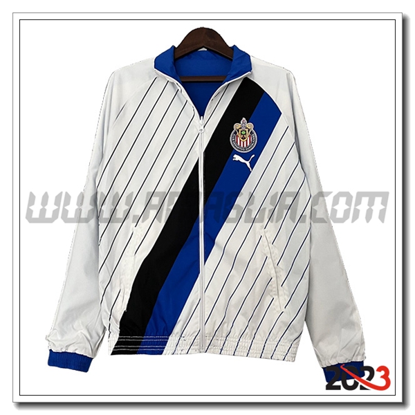 Giacca A Vento C.D.Guadalajara Bianco 2023 2024