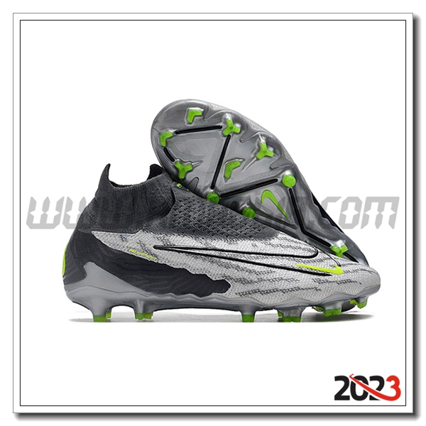 Nike Scarpe Da Calcio Phantom GX Elite DF Link FG Nero/Grigio
