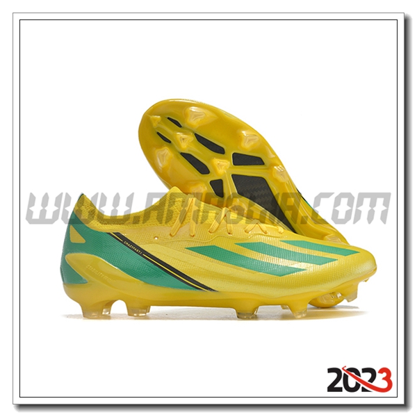 Adidas Scarpe Da Calcio X CRAZYFAST MESSI.1 FG BOOTS Giallo/Verde