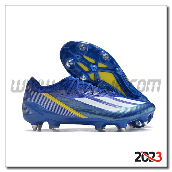 Adidas Scarpe Da Calcio X Crazyfast1 SG Blu/Bianco