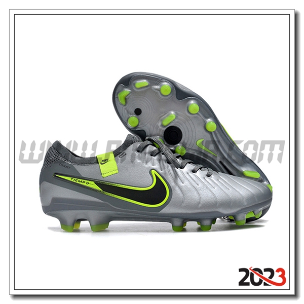 Nike Scarpe Da Calcio Tiempo Legend X Elite FG Grigio