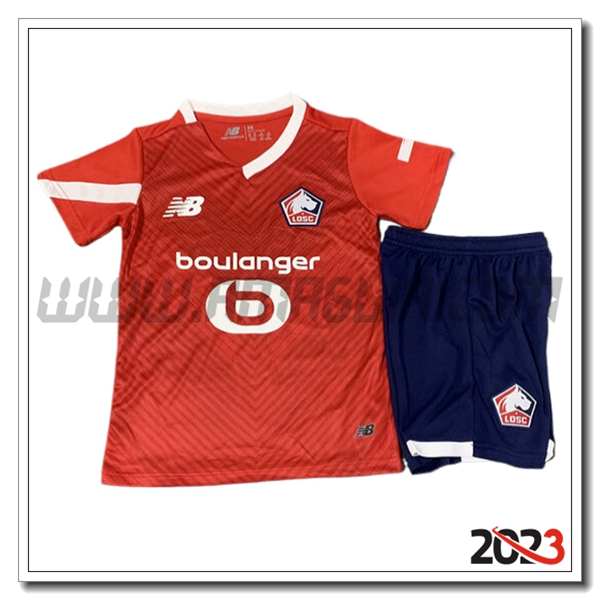 Kit Maglia Lille LOSC Bambino Prima 2023 2024