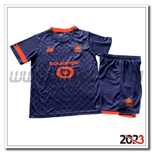 Kit Maglia Lille LOSC Bambino Terza 2023 2024