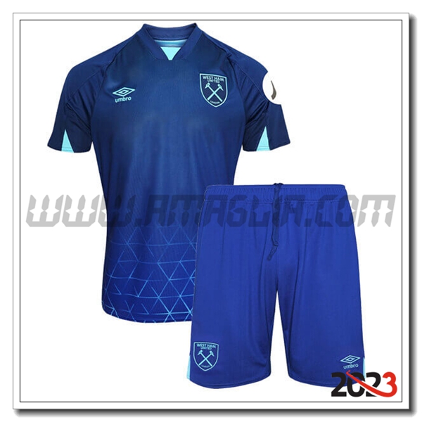 Kit Maglia West Ham Bambino Terza 2023 2024
