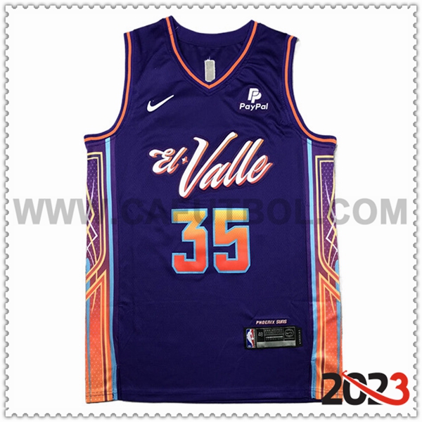 Maglia Phoenix Suns (DURANT #35) 2023/24 viola -03