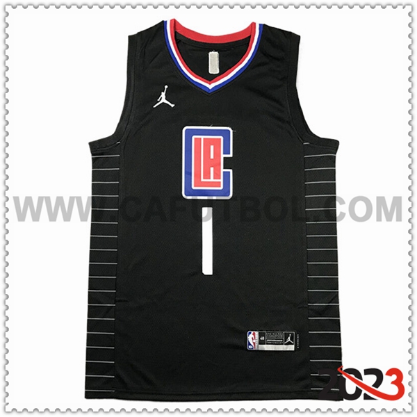Maglia Los Angeles Clippers (HARDEN #1) 2023/24 Nero -02