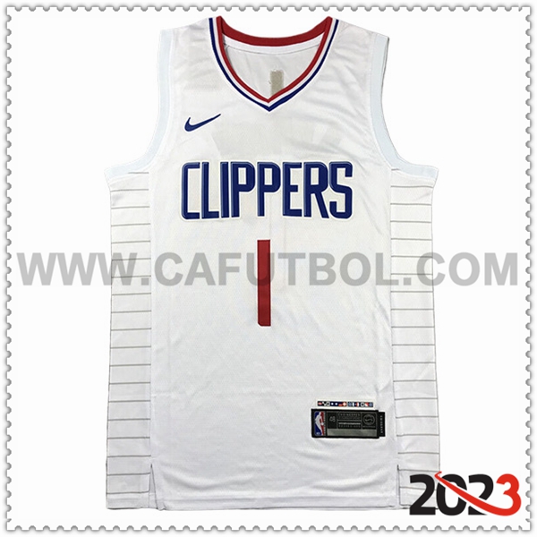 Maglia Los Angeles Clippers (HARDEN #1) 2023/24 Bianco -02