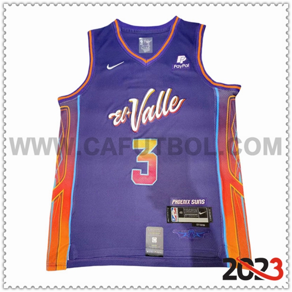 Maglia Phoenix Suns (BEAL #3) 2023/24 viola/Rosso