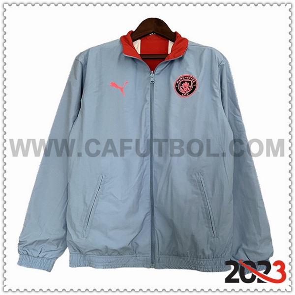 Giacca A Vento Manchester City Blu 2023 2024 -03