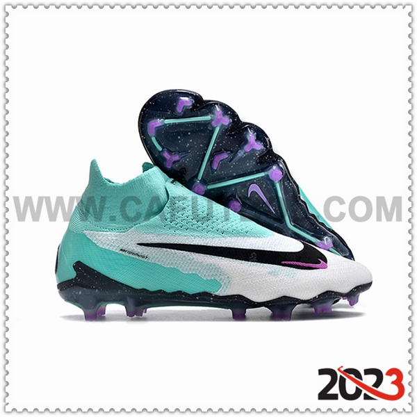 Nike Scarpe Da Calcio Phantom GX Elite DF Link FG Bianco/Nero/Verde