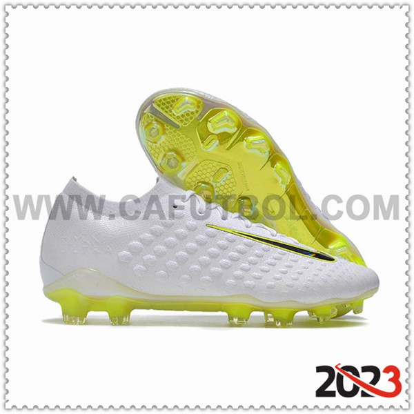 Nike Scarpe Da Calcio Phantom Ultra Venom FG Bianco/Giallo