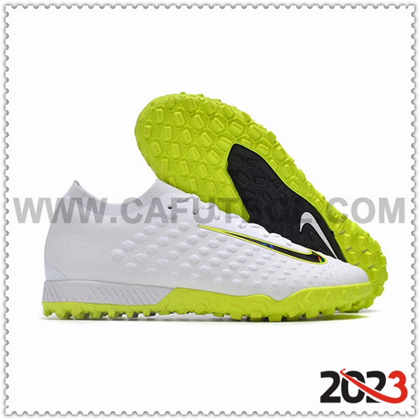 Nike Scarpe Da Calcio Phantom Ultra Venom TF Bianco/Giallo
